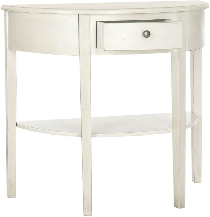 SAFAVIEH American Homes Collection Abram White Birch Console Table