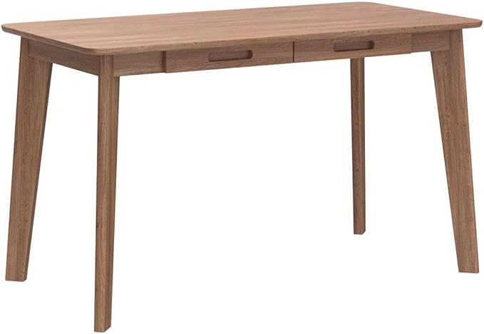 IOTXY Solid Wood Writing Desk - Home Office Workbench Desk with Drawer, Laptop Computer Work Study Table