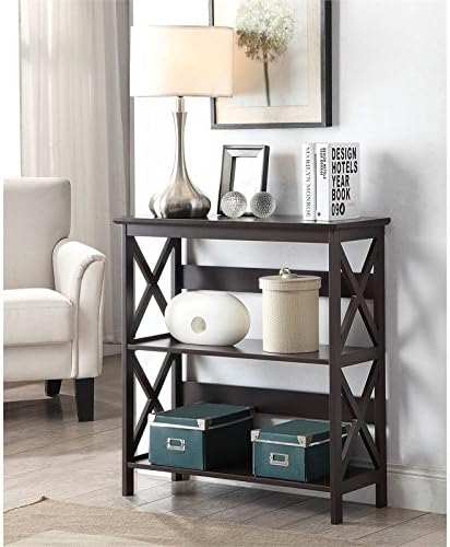 Convenience Concepts Oxford 3 Tier Bookcase, Espresso
