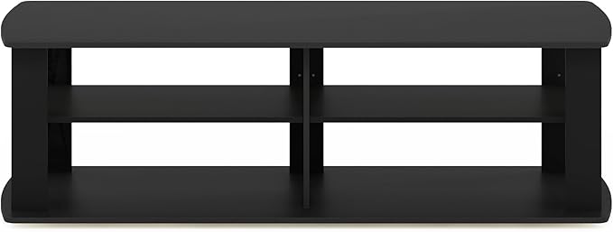 Furinno 11191BK THE Entertainment Center TV Stand, Black
