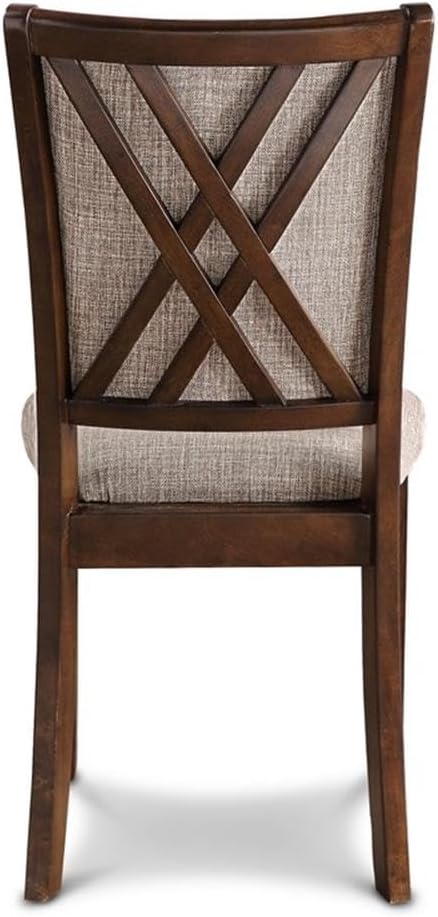 New Classic Furniture Amy Dining Set, Brown Cherry