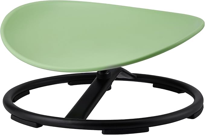 VEVOR Kids Swivel Chair, 220 LBS Capacity, Sensory Spinning Chair, Autistic Kids Sensory Toy with Non-Slip Metal Base, Toddler Sit and Spin for Coordination Balance Focus Training Green