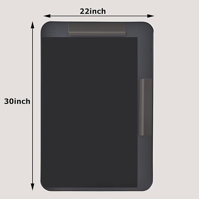 Silver Bathroom Mirror for Wall, 30x22 Inch Rectangular Aluminum Alloy Framed Mirror, Modern Wall Mounted Vanity Mirror for Bathroom, Vertical or Horizontal