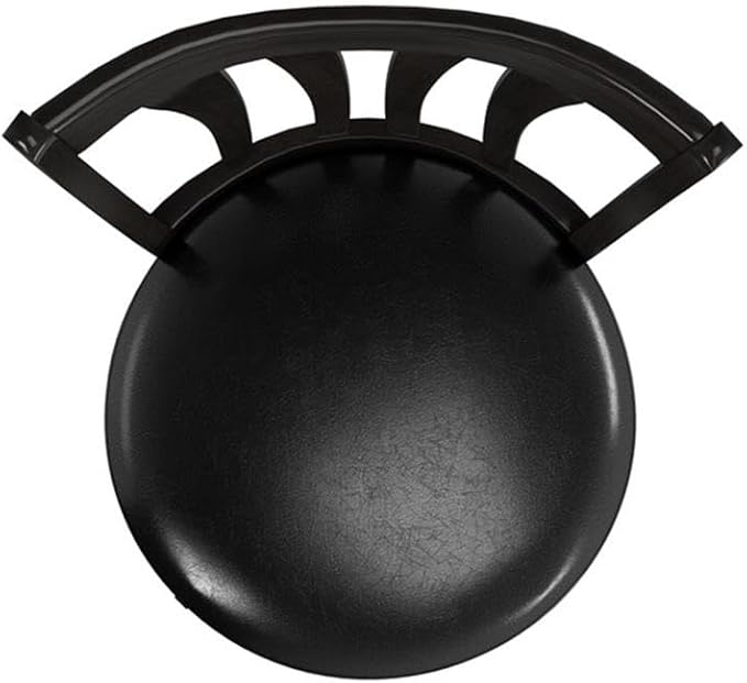 Hillsdale Savana Wood Bar Height Kitchen Stool, 29.5" High, Black