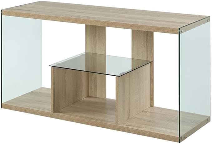 Convenience Concepts SoHo TV Stand, Weathered White