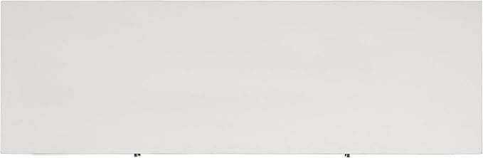 SAFAVIEH Sorrel TV Stand for up to 55" Flatscreen – Distressed White, 2 Doors with Interior Storage, 2 Open Shelves, Entertainment Media Console (MED5701A)