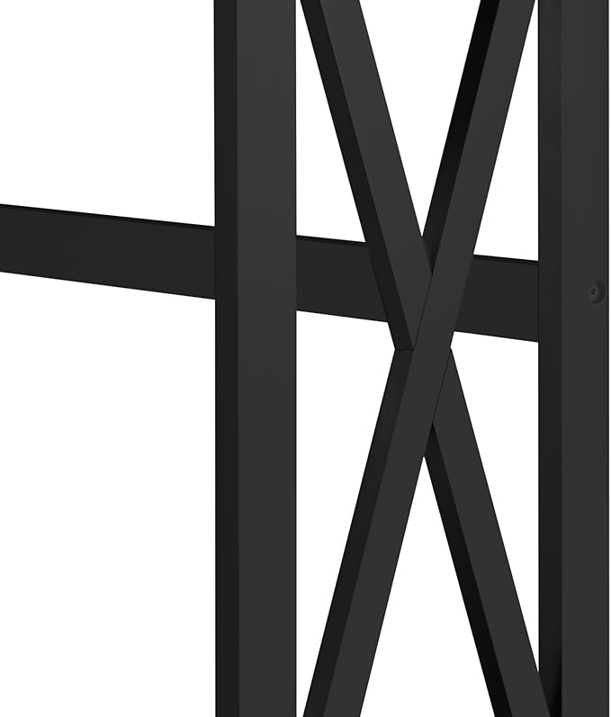 Yaheetech 40" Console Table with Power Outlets and USB Ports, Wood Entryway Table with Charging Station & Storage Shelf, Narrow 2-Tier Sofa Table for Living Room Hallway Foyer, Black