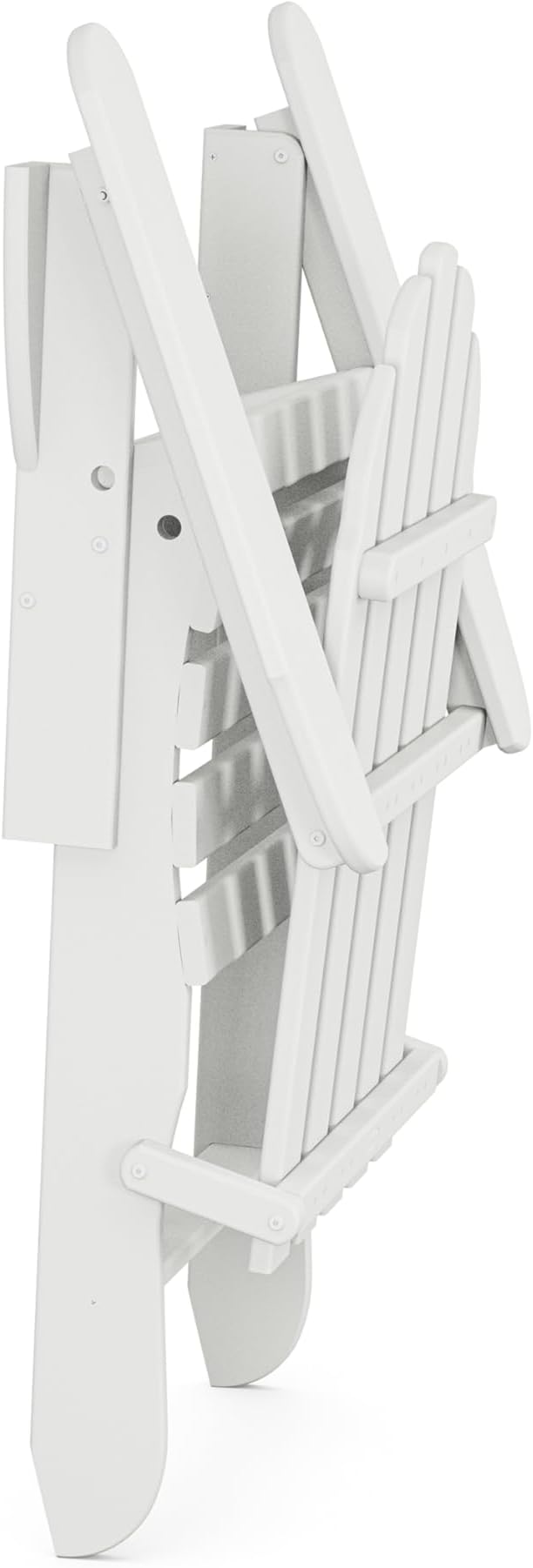 POLYWOOD AD5030WH Classic Folding Adirondack Chair, White 35.7 x 29 x 35.7 inches