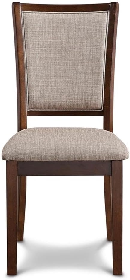 New Classic Furniture Amy Dining Set, Brown Cherry