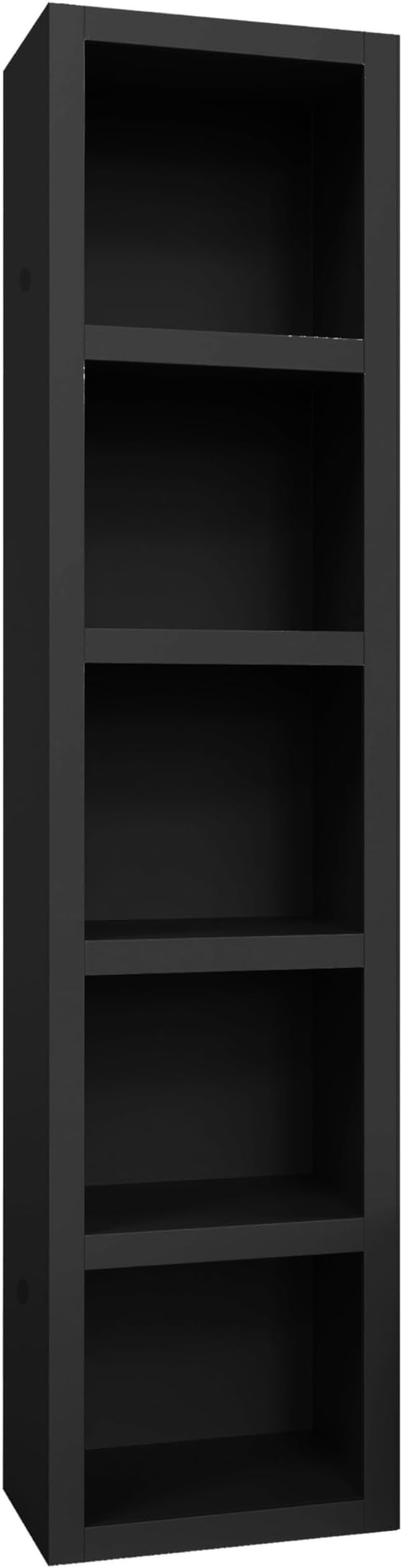Oakland Living Black 84-in Tall Wooden Bookcase Shelf