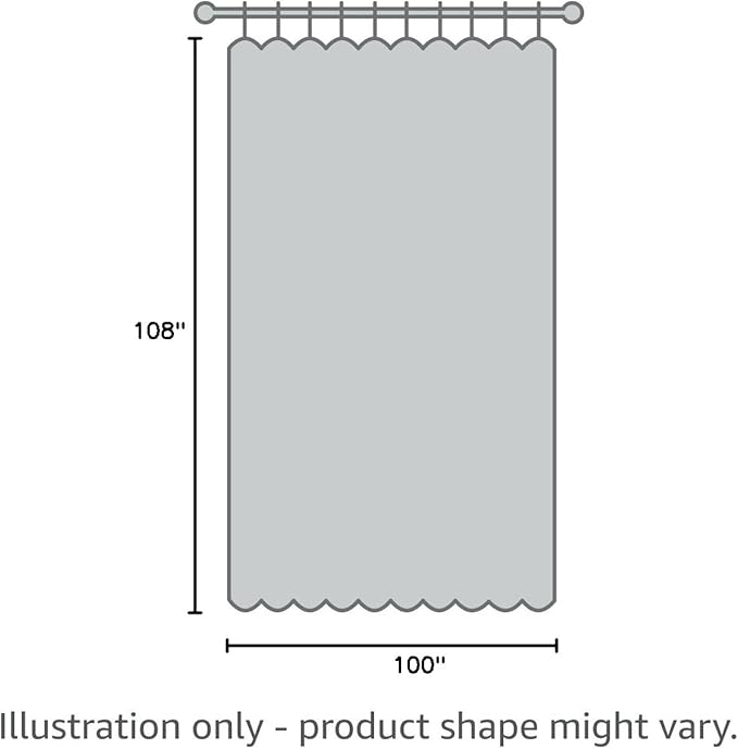 H.VERSAILTEX Linen Blackout Curtains Durable Thick Textured Linen Look 100% Blackout Patio Door Curtain Anti Rust Grommet Extra Wide Sliding Door Curtain Panel, Blue Sapphire, W100 x L108 inch