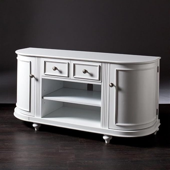 SEI Furniture Dandridge TV/Media Stand - White