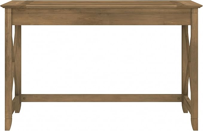 Bush Furniture Key West 48W Writing Desk in Reclaimed Pine