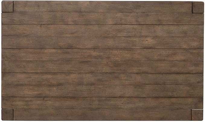 Liberty Furniture Broadmore Living Room 3 Piece Set - Rectangular Cocktail Table, 2 End Tables - Cobblestone Brown
