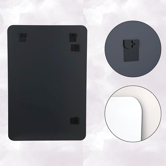 30x48 Bathroom Mirrors for Vanity,Wall Mirrors for Living Room,Frameless Wall Mirrors,Bathroom Mirror for Over Sink