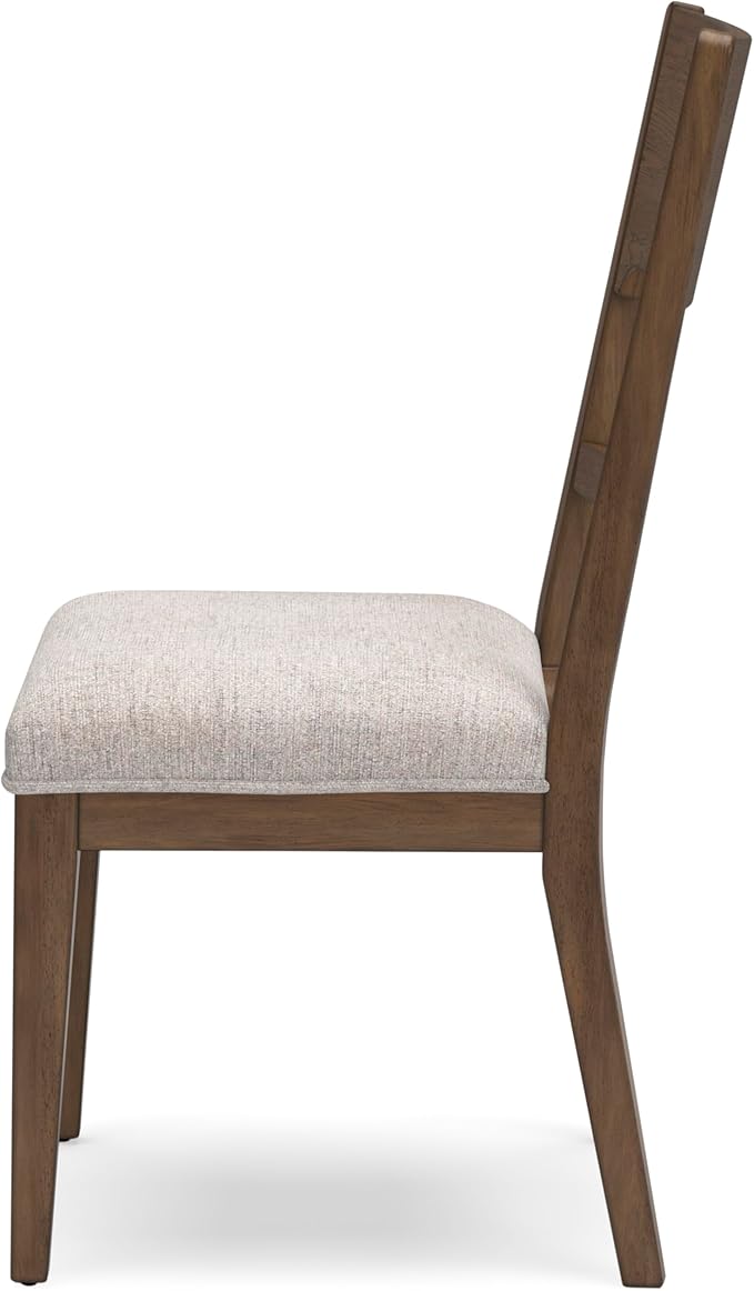 Signature Design by Ashley Cabalynn Traditional Dining Chair Set, 2 Count, Brown & Tan