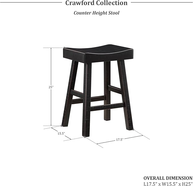 Lexicon Bar Table Set for 3, Small Kitchen Table Set Kitchen Island Table with 3 Saddle Bar Stools, 4 Piece Dining Table Set for Breakfast Nook, Living Room, Apartment, Counter Height, Black