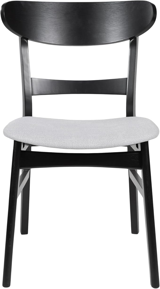 Christopher Knight Home Bryner Dining Set, 19.6 "W x 20.6 "D x 30.8 "H, Black + Light Gray