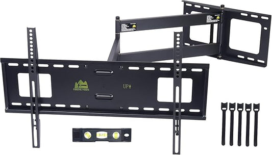 FORGING MOUNT Long Extension TV Mount Full Motion Wall Bracket with 42 inch Long Arm Articulating TV Wall Mount for 37 to 80 Inch Flat/Curve TVs, VESA 600x400mm Compatible, Holds up to 110 lbs