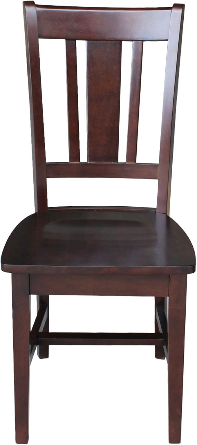 International Concepts San Remo Splat Back Chair, Java