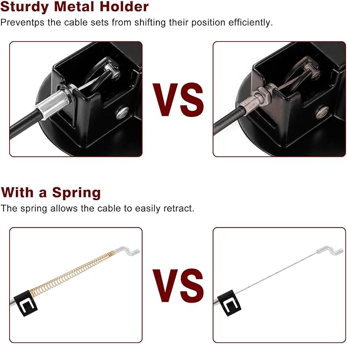 Nonley Recliner Pull Handle - Universal Replacement Parts for Most Major Recliner Couch Sofa Chair Furniture