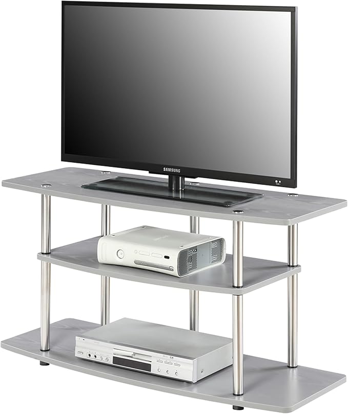 Convenience Concepts Designs2Go TV Stand, Gray