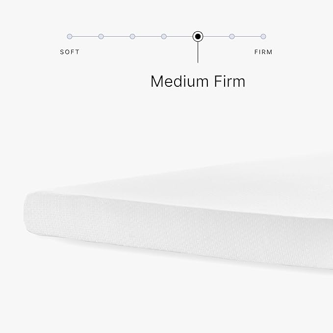 Signature Design by Ashley King Size 8 Inch Medium Firm Charcoal Gel & Green Tea Infused Memory Foam Mattress for Pressure Relief, Fiberglass Free, Mattress In A Box
