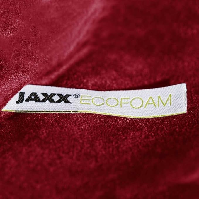 Jaxx 6 Foot Cocoon - 2-in-1 Convertible Bean Bag Bed & Large Bean Bag Chair for Adults, Cinnabar