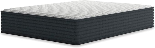 Signature Design by Ashley Hybrid 1300 13 Inch Plush Gel Memory Foam Mattress with Edge Support for Pressure Relief, Queen, Fiberglass Free, Mattress in A Box