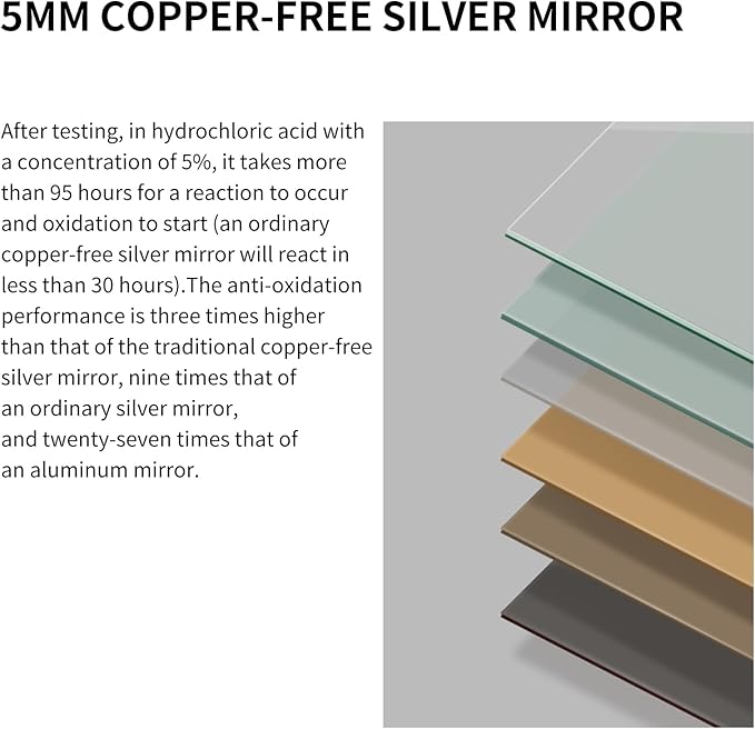 LAIYA 36x24inch Oval Wall Bathroom Mirror with Golden Aluminum Frame,Wall Mounted Oval Vanity Mirrors， Explosion-Proof Glass, Waterproof Design, Easy Installation，Horizontally/Vertically