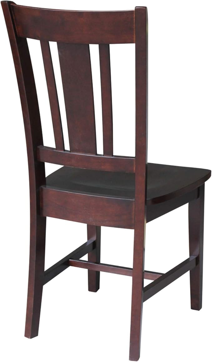 International Concepts San Remo Splat Back Chair, Java