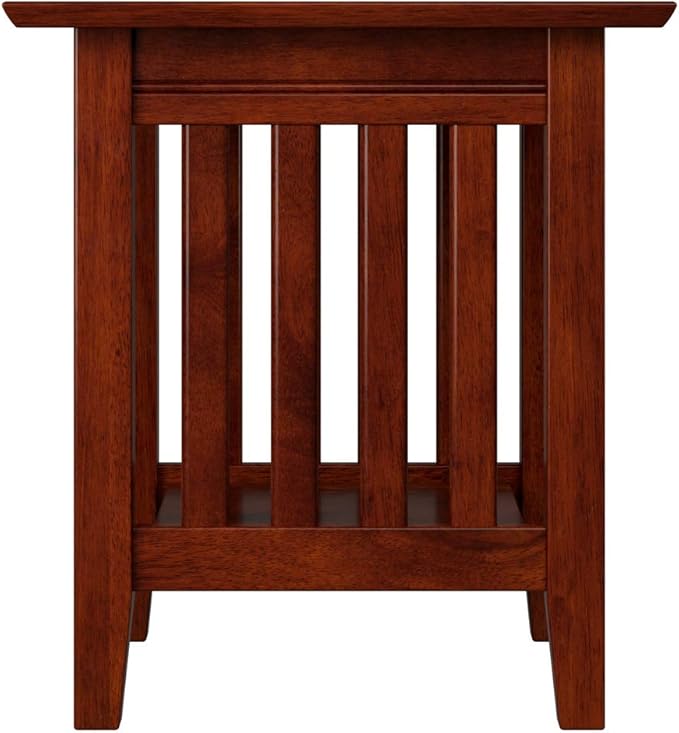 AFI, Mission End Table, Walnut