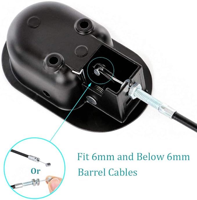 Universal Metal Sofa Chair Recliner Release Pull Handle Replacement Part, Fits Ashley Lazy Boy and Most Recliner Sofa Brand, Recliner Handle Size 4.3" x 2.6"