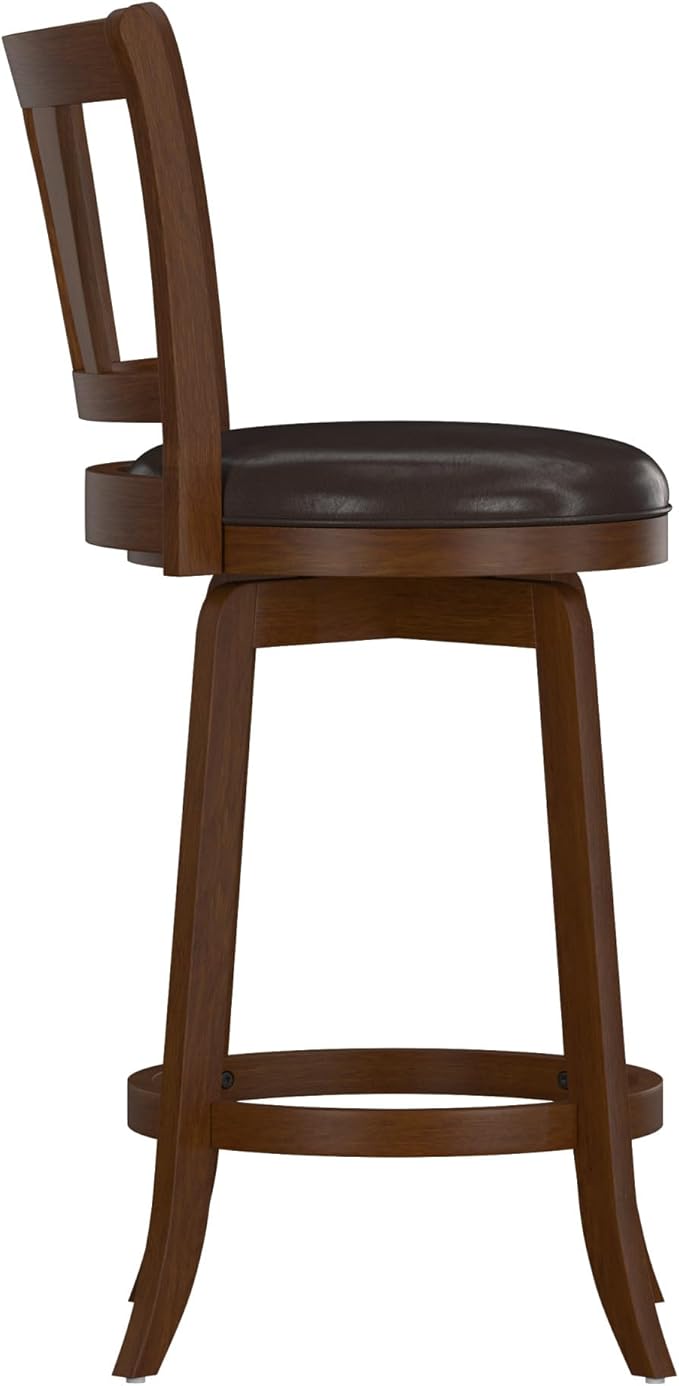 Hillsdale Presque Isle Swivel Stool, Counter Height, Cherry