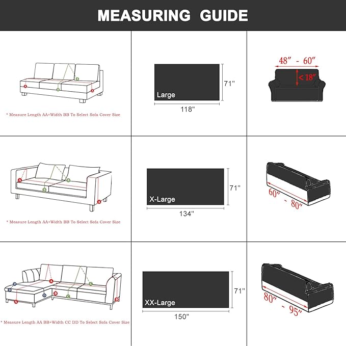 STACYPIK Boho Geometric Sofa Cover Chenille Beige Black Couch Cover for Dog Pet Friendly Couch Protector for 3-4 Cushion Couch Non-Slip Jacquard Sectional Couch Cover Tassels Sofa Slipcover-71x150IN