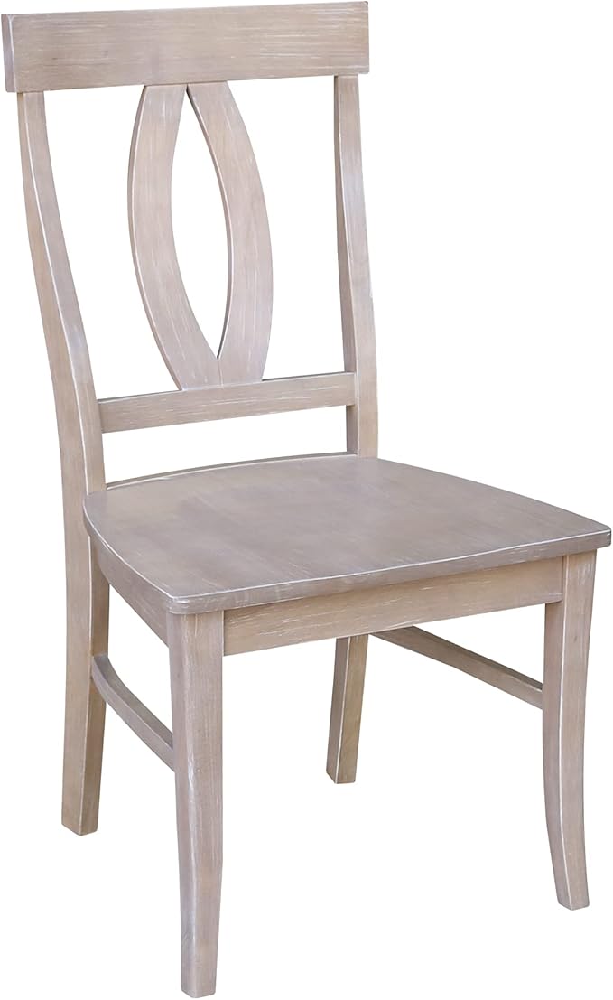 International Concepts Cosmo Chair, Washed Gray Taupe
