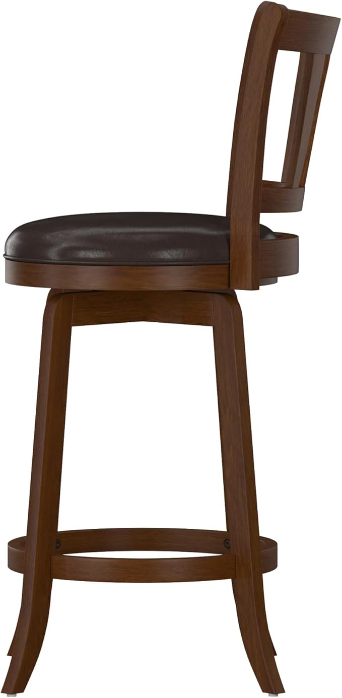 Hillsdale Presque Isle Swivel Stool, Counter Height, Cherry