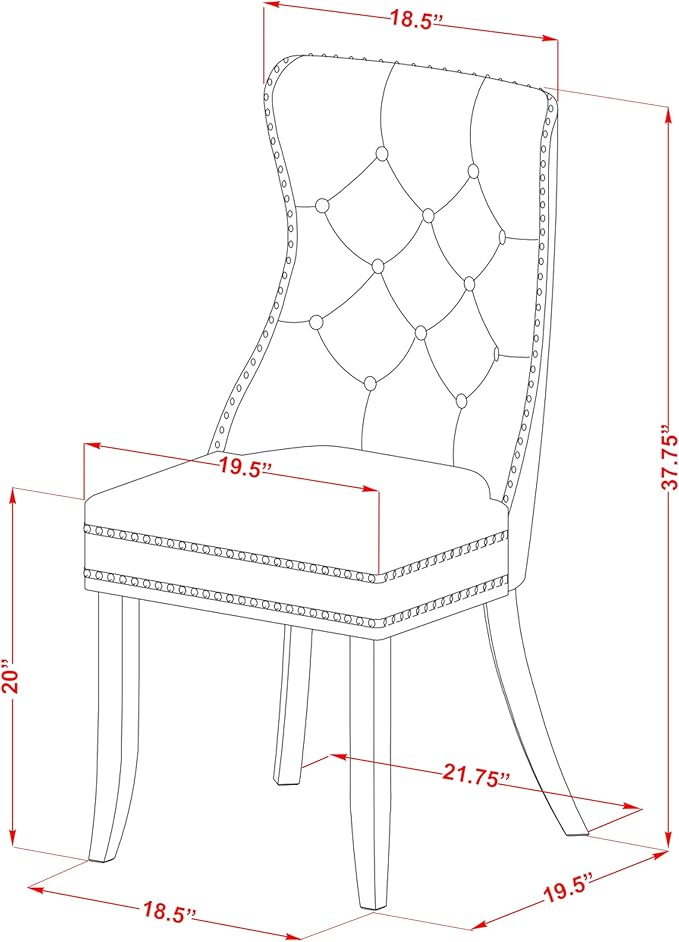 East West Furniture LGDA5-LWH-12 5 Piece Dinette Set Contains a Rectangle Kitchen Table with Butterfly Leaf and 4 Polyester Fabric Upholstered Chairs, Linen White