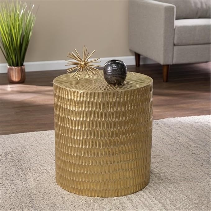 SEI Furniture Doylin Round Accent Table