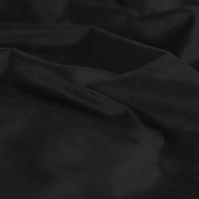 Sofa Sack Bean Bag Chair - Plush, Ultra Soft - Memory Foam Bean Bag Chair with Microsuede Cover - Stuffed Foam Filled Furniture and Accessories for Dorm Room 5 Feet - Black