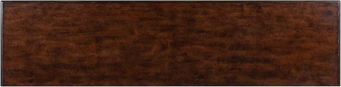 Liberty Furniture Arden Road TV Console, 74 Inch, Satin Cherry, 3 Drawers, 4 Doors