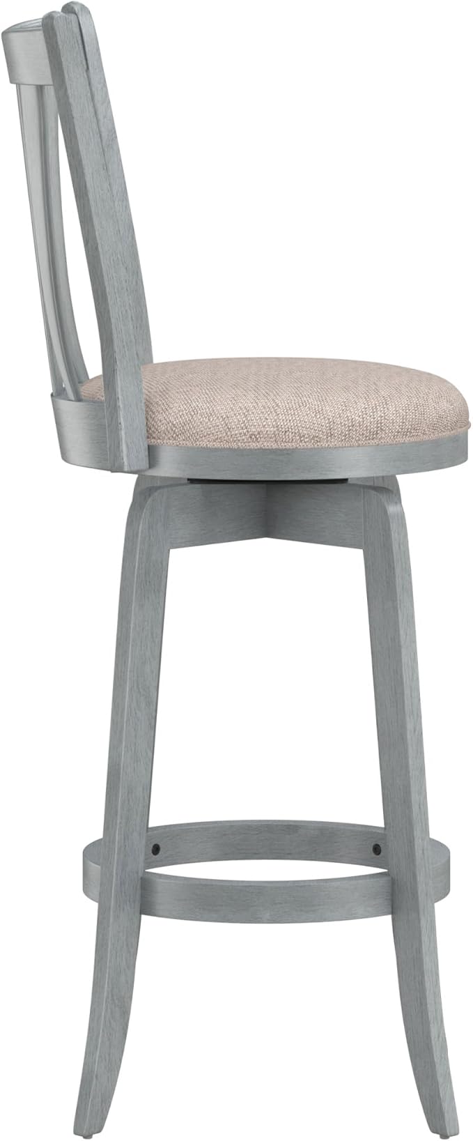 Hillsdale Furniture Savana Wood Bar Height Stool, 30" high, Blue Wire Brush