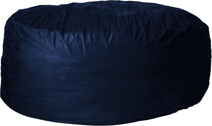 Sofa Sack Bean Bag Chair Cover, 6-Feet, Navy