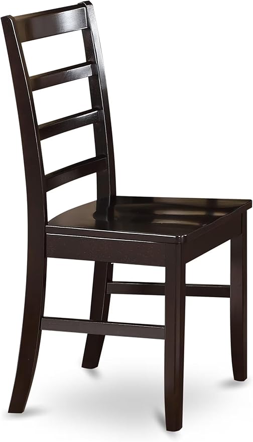 East West Furniture CAPF6-CAP-W 6 Piece Dining Table Set Contains a Rectangle Wooden Table and 4 Dining Room Chairs with a Bench, 36x60 Inch, Cappuccino