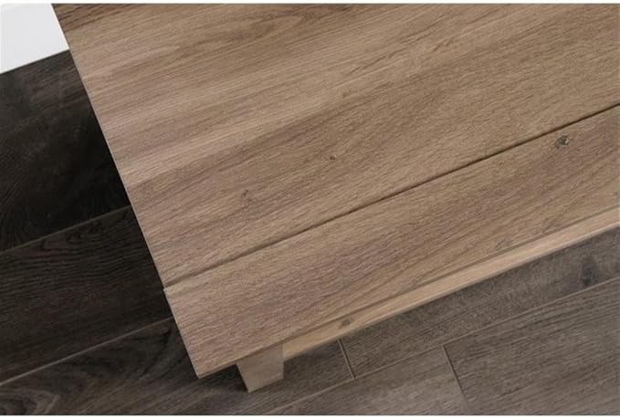 Sauder County Line Panel TV Stand, For TVs up to 47", Salt Oak finish