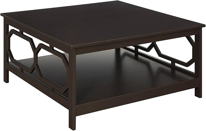 Convenience Concepts Omega Square 36" Coffee Table, Espresso