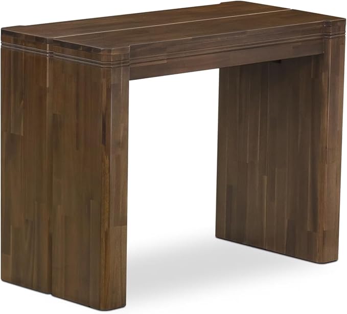 X12FO-0C8-18 - 14 Pieces Kitchen Dining Table Set includes an Extendable Rectangle Kitchen Table, 1 Coffee Table and 12 Dining Chairs, 39x120 Inch, Antique Walnut