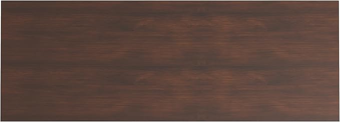 SIMPLIHOME Amherst Desk - 54-Inch Wide Solid Wood Writing Desk in Russet Brown, Transitional Home Office Computer Table for Workspace or Study with 2 Drawers and Flip-Down Keyboard Tray
