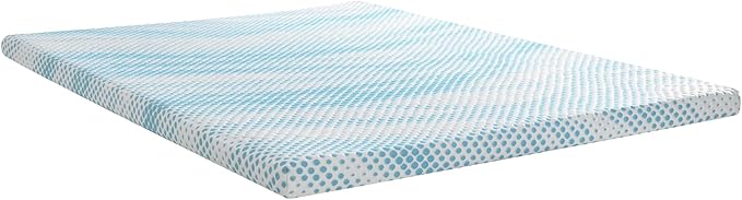 Cool Cloud Supreme 3 Inch Gel Memory Foam Full Mattress Topper – Cooling, Ventilated Design for Back and Pressure Relief