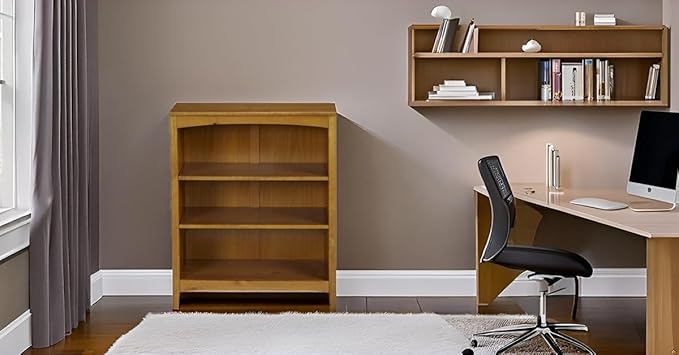 Shaker Style Bookcase - 36"H - Cherry Finish